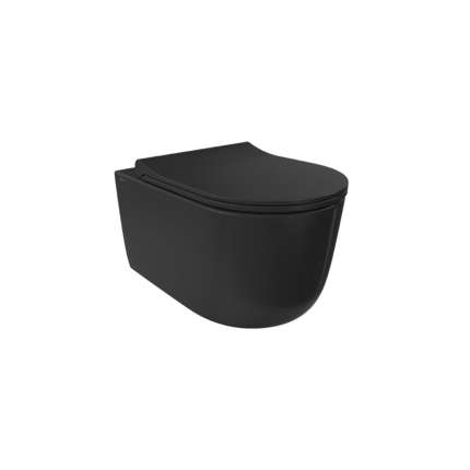 Bocchi Speciale Jet Flush Asma Klozet Parlak Siyah
