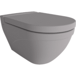 Bocchi Taormina Arch Gizli Taharet Girişli Asma Klozet Mat Gri - 1012-006-0128 - Asma Klozet - 1