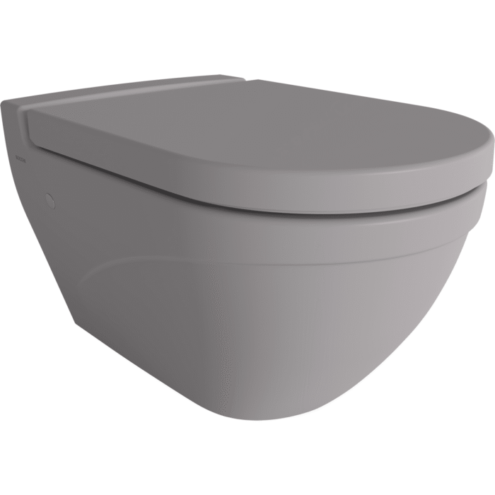 Bocchi Taormina Arch Gizli Taharet Girişli Asma Klozet Mat Gri - 1012-006-0128 - Asma Klozet - 1