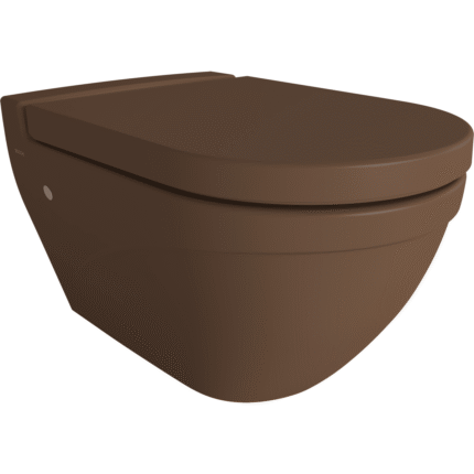 Bocchi Taormina Arch Gizli Taharet Girişli Asma Klozet Mat Kahve - 1012-025-0128 - Asma Klozet - 1