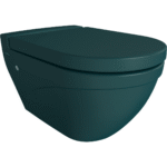 Bocchi Taormina Arch Gizli Taharet Girişli Asma Klozet Mat Petrol Mavisi - 1012-071-0128 - Asma Klozet - 1