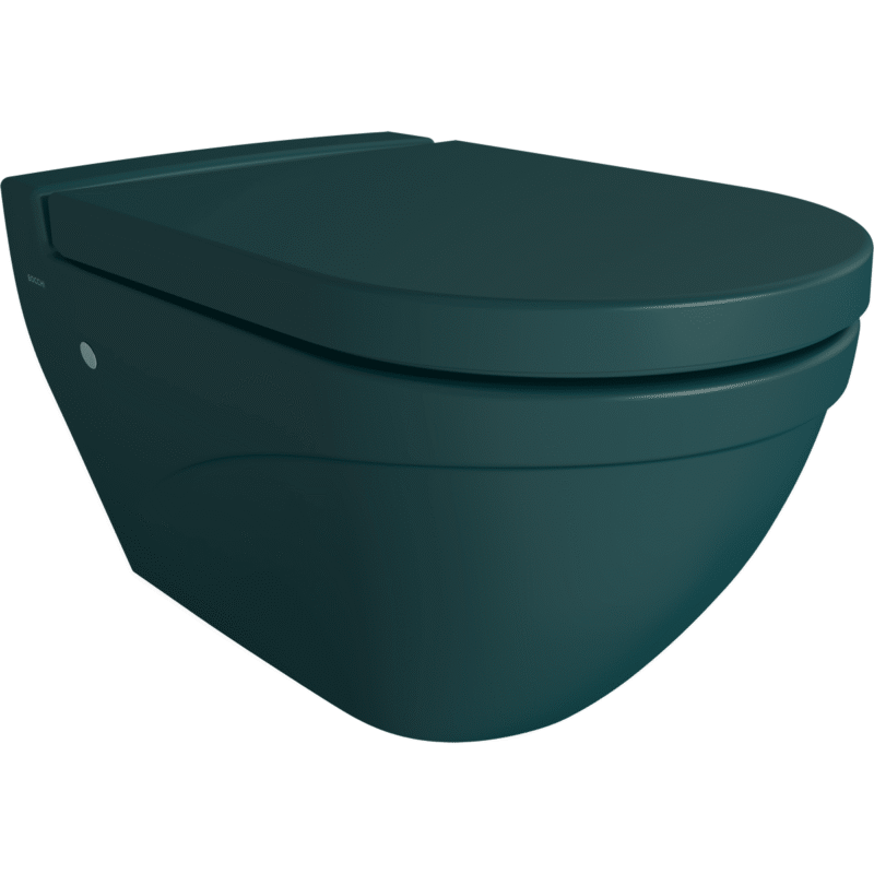 Bocchi Taormina Arch Gizli Taharet Girişli Asma Klozet Mat Petrol Mavisi