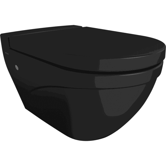 Bocchi Taormina Arch Gizli Taharet Girişli Asma Klozet Mat Siyah - 1012-004-0128 - Asma Klozet - 1