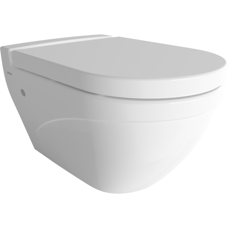 Bocchi Taormina Arch Gizli Taharet Girişli Asma Klozet Parlak Beyaz