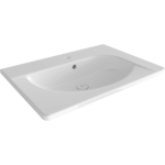 Bocchi Taormina Arch Tezgah Üstü/Asma Lavabo 65 cm Parlak Beyaz - 1009-001-0126 - Asma Lavabo - 1