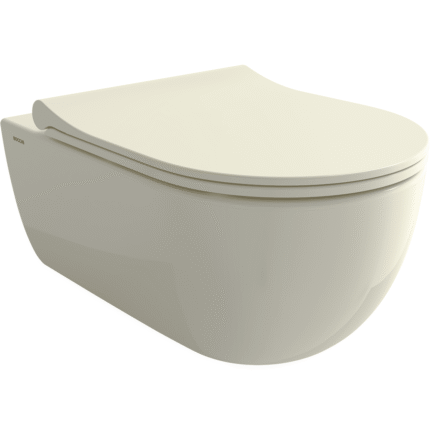 Bocchi V-Tondo Rimless Gizli Taharet Girişli Asma Klozet Parlak Bisküvi