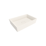 Bocchi Vessel Tezgah Üstü Lavabo 56x38 cm Parlak Bisküvi - 1172-014-0125 - Tezgah Üstü Lavabo