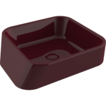 Bocchi Firenze Çanak Lavabo Parlak Burgonya Bordosu - 1005-072-0125 - Çanak Lavabo - 1