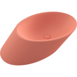 Bocchi Vessel Çanak Lavabo 72 cm Mat Somon