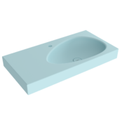 Bocchi Etna Etajerli Lavabo 90 cm Mat Buz Mavisi - 1115-029-0126 - Etajerli Lavabo