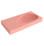 Bocchi Etna Etajerli Lavabo 90 cm Mat Somon - 1115-032-0126 - Etajerli Lavabo