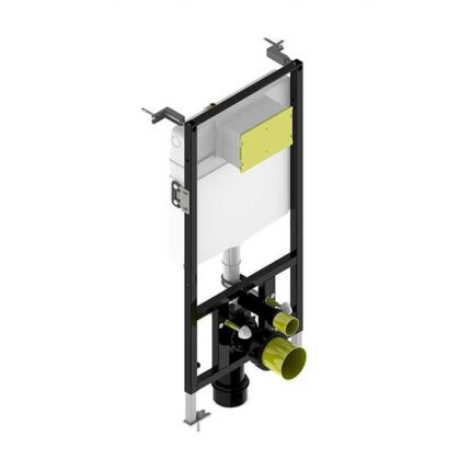 Bocchi 12 cm Alçı Panel İçi Duvar Önü Hızlı Montaj 3/6 Lt - 8010-1000 - Gömme Rezervuarlar - 1