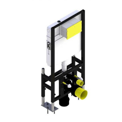 Bocchi 18 cm Alçı Panel İçi Yere Hızlı Montaj 3/6 Lt