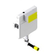 Bocchi 8,5 cm Tuğla ve Alçı Panel İçin Duvara Tam Dayalı Yerden Tek Klozet Kullanımına Uygun 3/6 Lt - 8030-1001 - Gömme Rezervuarlar - 1