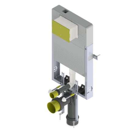 Bocchi 9 cm Tuğla Duvar İçi İzolasyonlu Metal Ayaklı Set 3/6 Lt