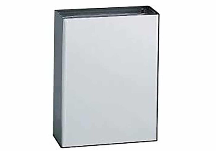 Bocchi Çöp Kovası Açık 6 lt (10x25x25 cm) Mat Paslanmaz Çelik