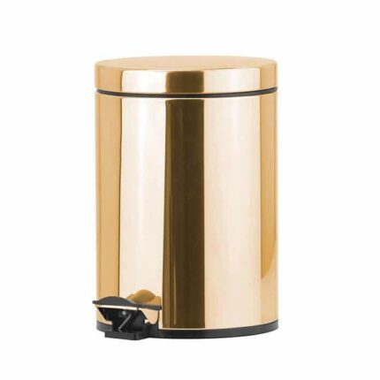 Bocchi Çöp Kovası Pedallı Çöp Kovası Pedallı Altın