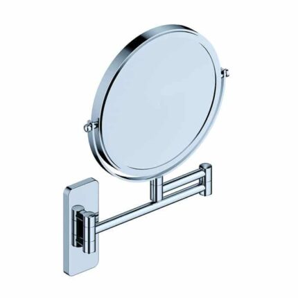 Bocchi Ayna Büyüteçli Çift Kollu Çift Yönlü Büyüteçli Ayna - Led Işıksız Çift Kollu Çift Yönlü 3x Krom