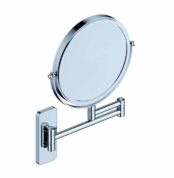 Bocchi Ayna Büyüteçli Çift Kollu Çift Yönlü Büyüteçli Ayna - Led Işıksız Çift Kollu Çift Yönlü 3x Krom - 3056-0013 - Aynalar ve Ayna Setleri - 1