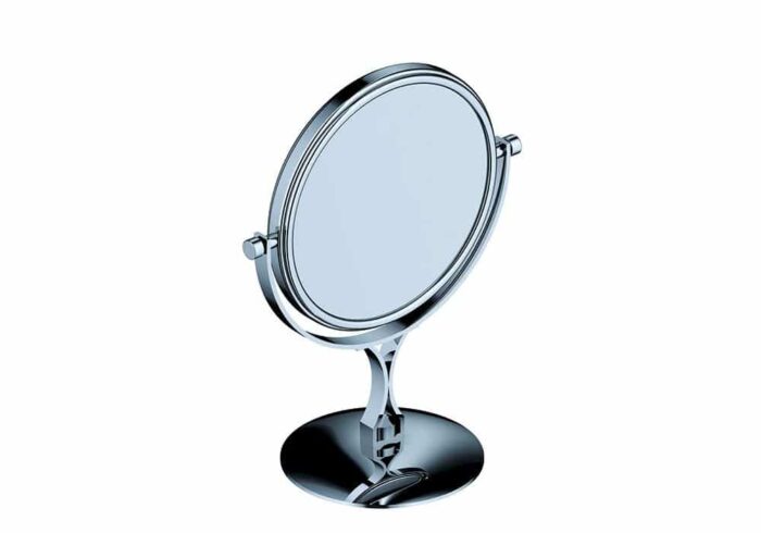 Bocchi Ayna Büyüteçli Tezgah Üstü Küçük Büyüteçli Ayna - Led Işıksız Tezgah Üstü - Küçük 3x Krom - 3056-0012 - Aynalar ve Ayna Setleri - 1