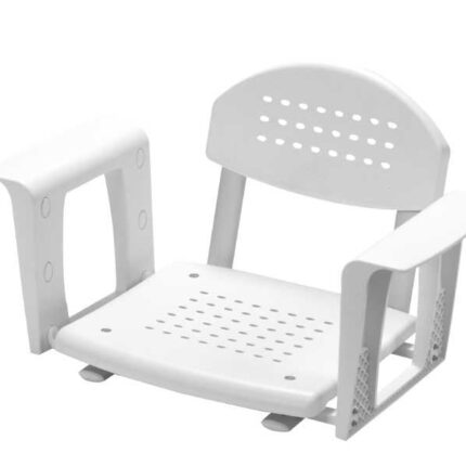 Bocchi Bedensel Engelli Arkalıklı Küvet Oturağı Parlak Beyaz