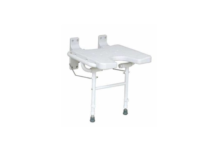 Bocchi Bedensel Engelli Ayaklı Katlanabilir Duş Oturağı Parlak Beyaz - CC-DRV-004 - Bedensel Engelli Ürünleri - 1