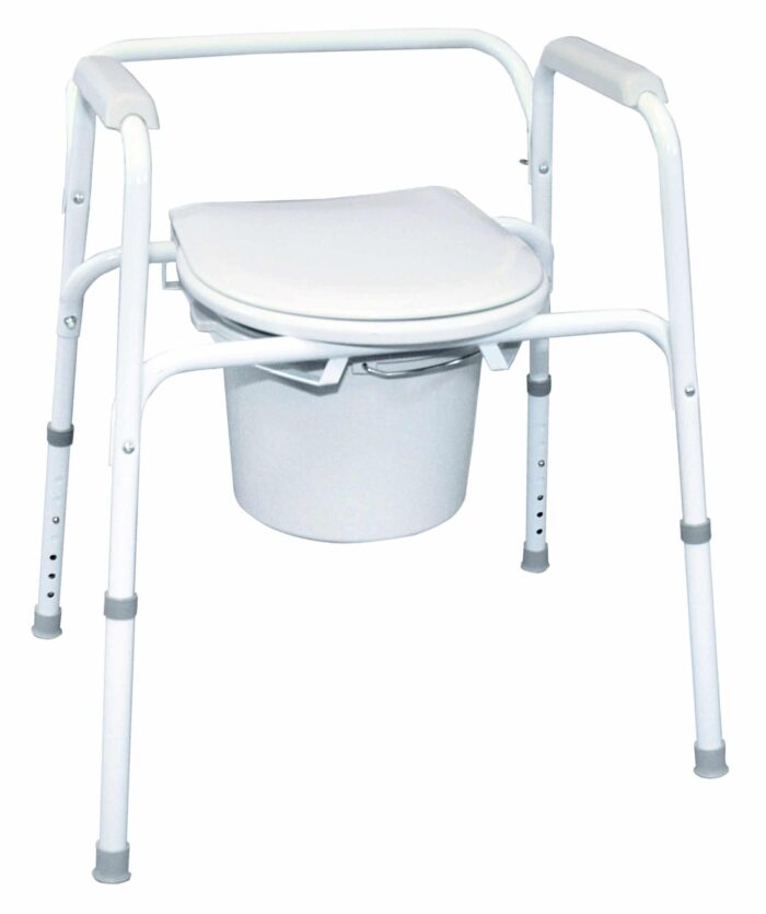 Bocchi Bedensel Engelli Tuvalet Destek Ünitesi Parlak Beyaz - CC-DRV-007 - Bedensel Engelli Ürünleri - 1