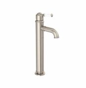 Bocchi Burlington Tek Kumandalı Yüksek Lavabo Bataryası Saten Nikel - 1004-0002-BN - Yüksek Lavabo Bataryası - 1