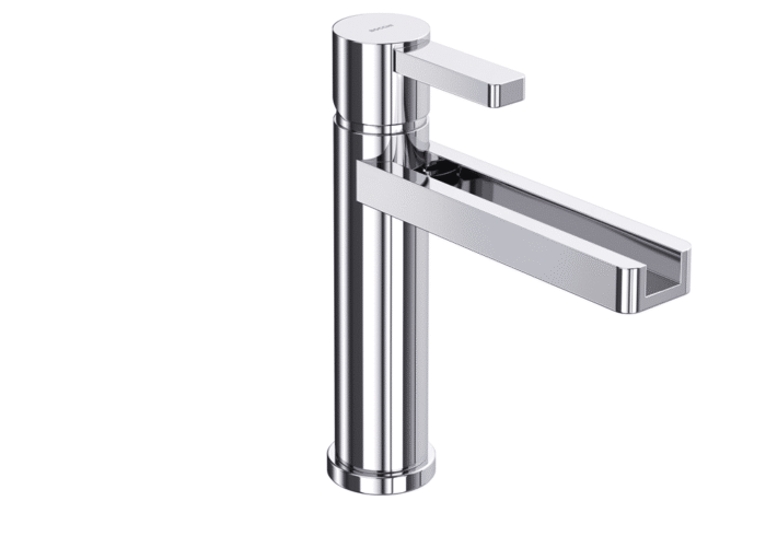 Bocchi Canyon Tek Kumandalı Uzun Çıkışlı Lavabo Bataryası Krom