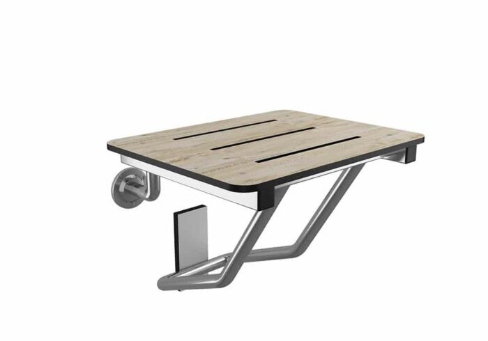 Bocchi Care & Comfort Bedensel Engelli Katlanabilir Duş Oturağı Meşe Fenolik - TBDO-101-1005 - Bedensel Engelli Ürünleri - 1