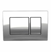 Bocchi Cesano Metal Kaplama Kumanda Panelleri Parlak Krom - 8200-0031 - Kumanda Panelleri (Gömme Rezervuar Butonları) - 1