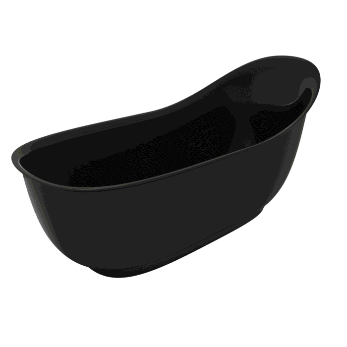 Bocchi Classico Küvet Parlak Siyah - 3203-200-002 - Küvetler - 1