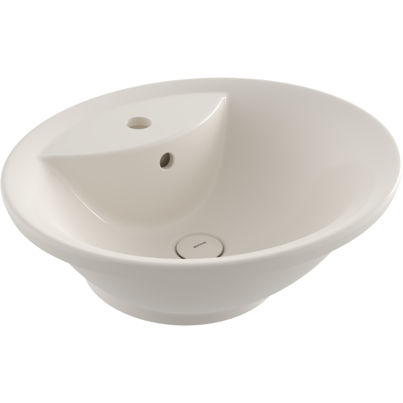 Bocchi Classico Verona Çanak Lavabo 50 cm Parlak Bisküvi - 1046-014-0126 - Çanak Lavabo