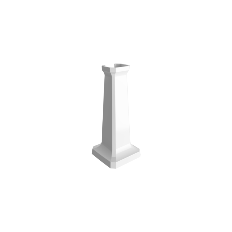 Bocchi Classico Verona Kolon Ayak Parlak Beyaz - 1042-061-0320 - Lavabo Ayakları