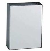 Bocchi Çöp Kovası Açık 11 lt (12x25x36 cm) Mat Paslanmaz Çelik - 3900-0129 - Çöp Kutusu - 1