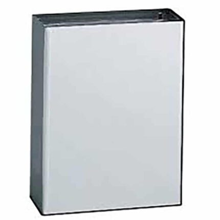 Bocchi Çöp Kovası Açık 16 lt (12x33x40 cm) Mat Paslanmaz Çelik - 3900-0130 - Çöp Kutusu - 1