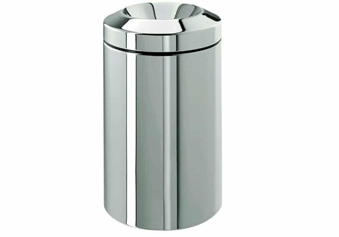 Bocchi Çöp Kovası Çemberli Krom - 3900-0050 - Çöp Kutusu - 1