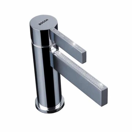 Bocchi Cube Crystal Tek Kumandalı Lavabo Bataryası Krom