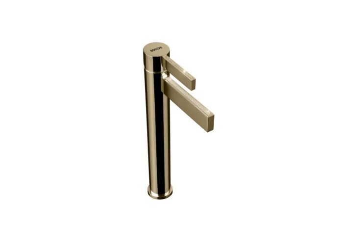 Bocchi Cube Crystal Tek Kumandalı Yüksek Lavabo Bataryası Altın - 1015-0002-SA - Yüksek Lavabo Bataryası - 1