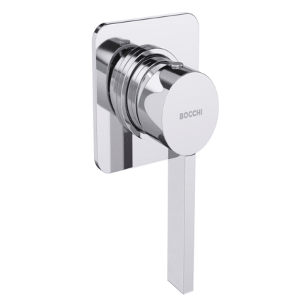 Bocchi Cube Tek Kumandalı Ankastre Duş Bataryası Krom