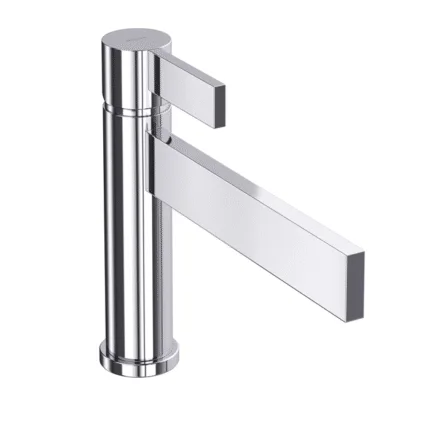 Bocchi Cube Tek Kumandalı Uzun Çıkışlı Lavabo Bataryası Krom