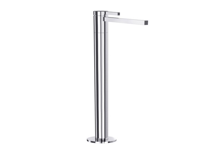 Bocchi Cube Yerden Lavabo Bataryası Krom - 1015-0091 - Monoblok Lavabo Bataryası - 1