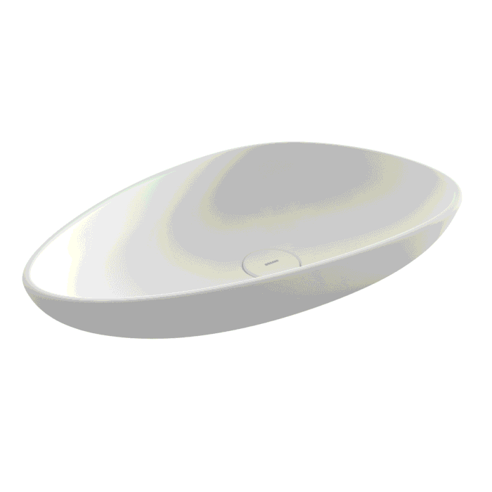 Bocchi Etna Çanak Lavabo 58 cm Mat Beyaz - 1114-002-0125 - Çanak Lavabo - 1