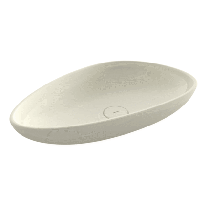 Bocchi Etna Çanak Lavabo 58 cm Parlak Bisküvi - 1114-014-0125 - Çanak Lavabo - 1