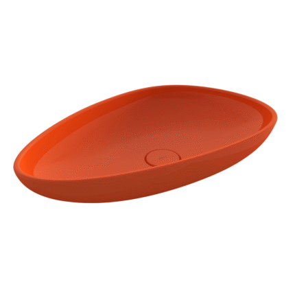 Bocchi Etna Çanak Lavabo 58 cm Parlak Turuncu - 1114-012-0125 - Çanak Lavabo - 1