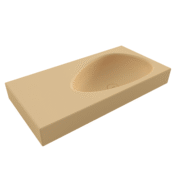 Bocchi Etna Etajerli Lavabo 90 cm Mat Kaşmir - 1115-011-0125 - Etajerli Lavabo - 1
