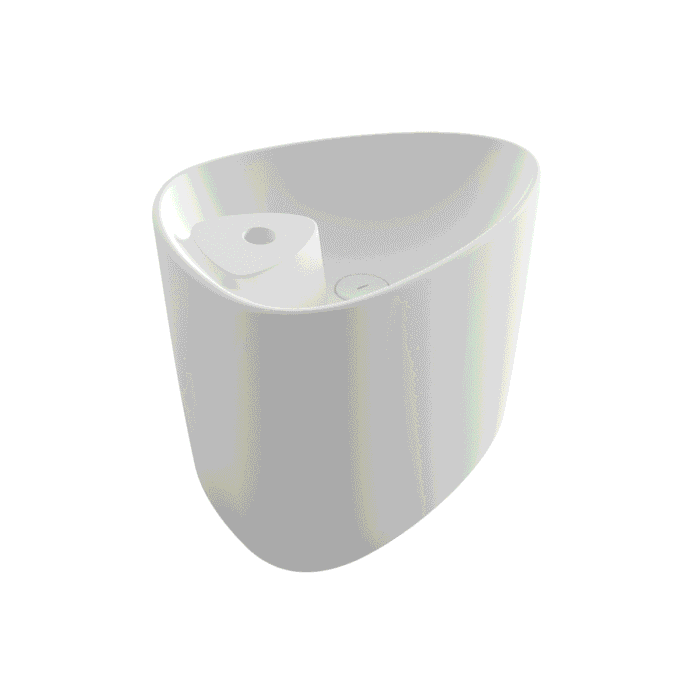 Bocchi Etna Monoblok Lavabo Mat Beyaz - 1343-002-0126 - Monoblok Bütün Lavabo - 1