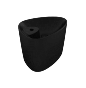 Bocchi Etna Monoblok Lavabo Mat Siyah - 1343-004-0126 - Monoblok Bütün Lavabo - 1