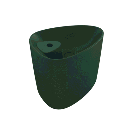 Bocchi Etna Monoblok Lavabo Mat Yeşil - 1343-027-0126 - Monoblok Bütün Lavabo - 1