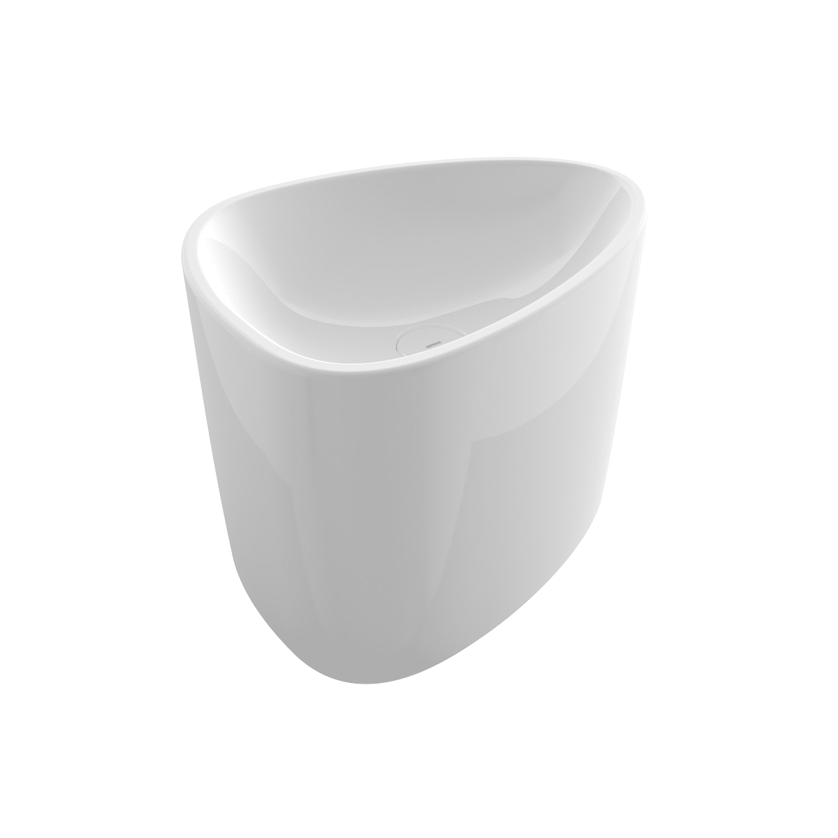 Bocchi Etna Monoblok Lavabo Parlak Beyaz Bocchi Etna Monoblok Lavabo Parlak Beyaz